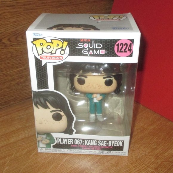 2022 Funko Pop Vinyl Squid Game Player 067: Kang Sae-Byeok #1224 (Unopened) - Picture 1 of 6